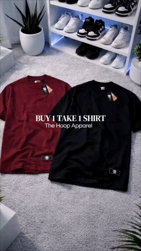 THE HOOP APPAREL PREMIUM PLAIN BUY 1 TAKE 1 MIXED COLOR GRAPHIC COTTON TSHIRT FOR MEN AND WOMEN.#tshirt #men #women #unisex #MasMuraSaShopee #fyp #fy