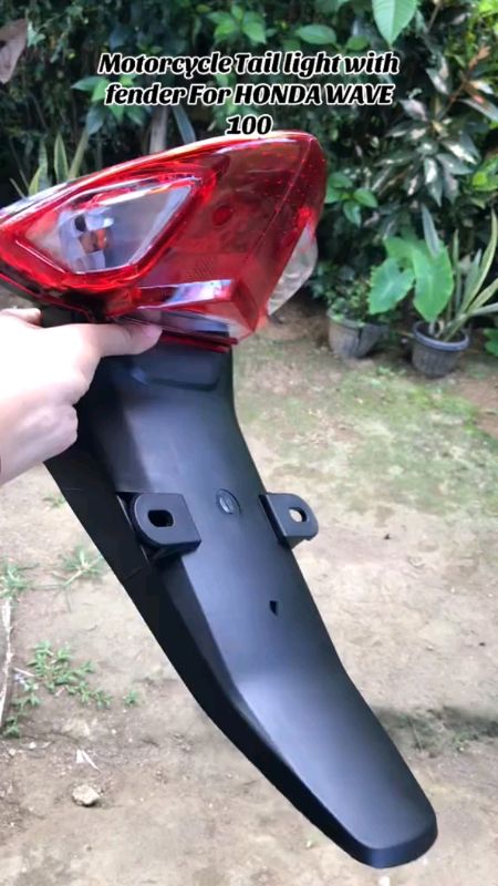 Tail light for honda wave r 100/ xrm / bravo #taillight #motor #honda #fyp #viral #trending