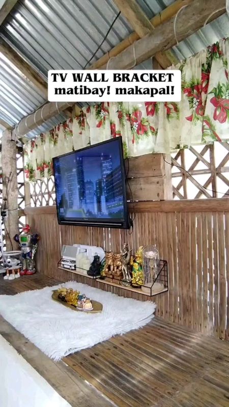 TV Wall Bracket Retractable Adjustable Space saver#ShopeePHPaydaySale #masmurasashopee #buynow