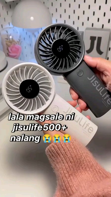 jisulife handheld fan #trending #shopeebudol #recommendations #masmurasashopee