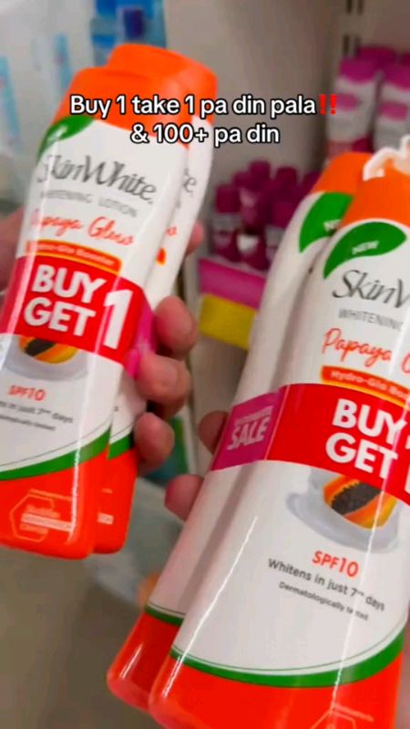 Skinwhite pa din till now #fyp #lotion #skinwhite #buy1take1