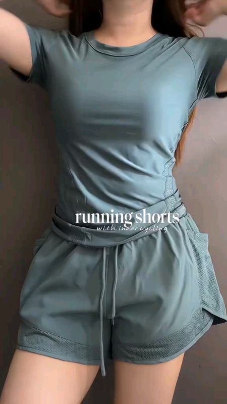 Light Proof Sports Shorts Women Loose Thin High Waisted Yoga Gym#lightproof #sports #shorts #women #loose #thin #highwaisted #yoga #MasMuraSaShopee