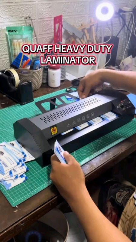 Heavy Duty Metal ID Paper Laminator Machine #FreeCoinsInShopeeVideo #masmurasashopee #trending
