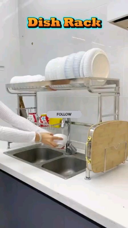 #stainlesssteelrack #dishrack #drainerdishrack #fyp #MasMuraSaShopee #FreeCoinsSaShopeeVideo#viral#shopeebudol#viral
