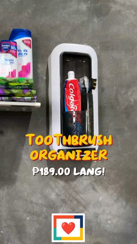 Rotating Toothbrush & Toothpaste Holder. #MasMuraSaShopee #FREECOINSINSHOPEE #mustbuy #Legit #highlights
