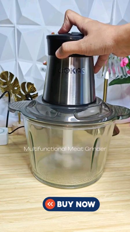 OOKAS 3L-5L Meat Grinder Food Processor #HugotSaShopee #MasMuraSaShopee #FreeCoinsinShopeeVideo