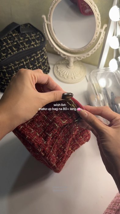 Ang mura at ang tibay ng make up bag na to!!! #makeupbag #makeuppouch #affordable #giftidea