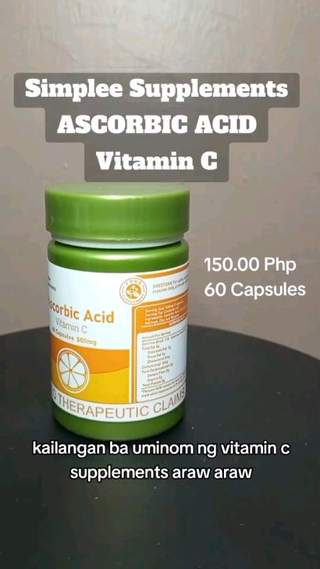 Vitamin C Ascorbic Acid by Simplee Suppliments #foryou #VitaminC #ascorbicacid #supplement
