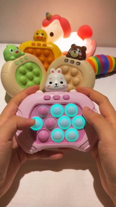 Pop it push game #popit #push #game #controller #kids #asmr #satisfying #console #StressRelief #FreeCoinsInShopeeVideo #music  #MasMuraSaShopee