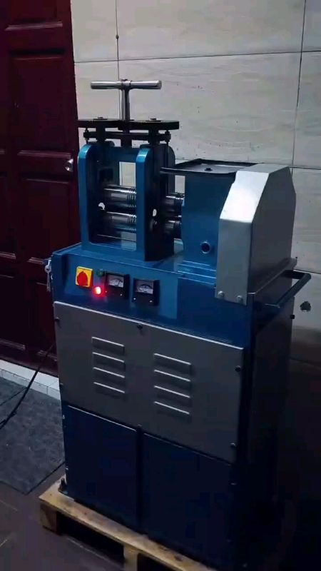 #Manual Operation Jewelry Press Machine with Flat Pattern Rolling Mill for Sheet Metal
