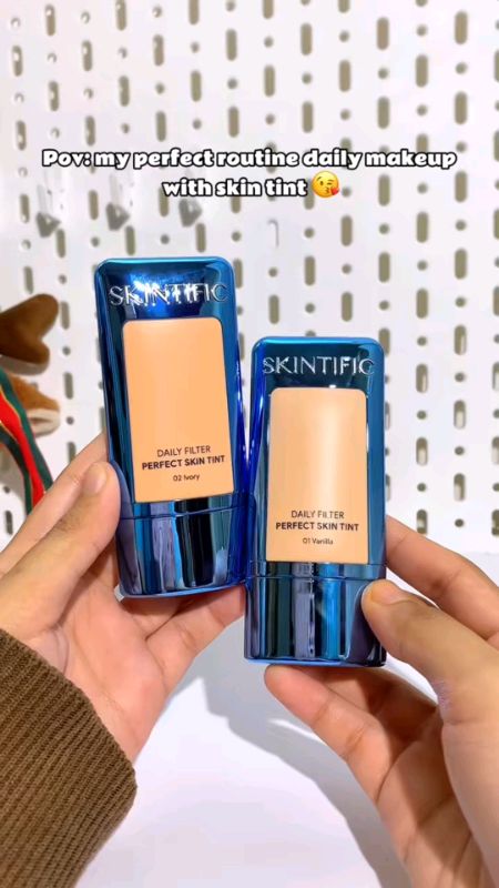 SKINTIFIC Daily Filter Perfect Skin Tint Moisturizer for Face Breathable Foundation #foundation #skintific #FreeCoinsInShopeeVideo #skintint