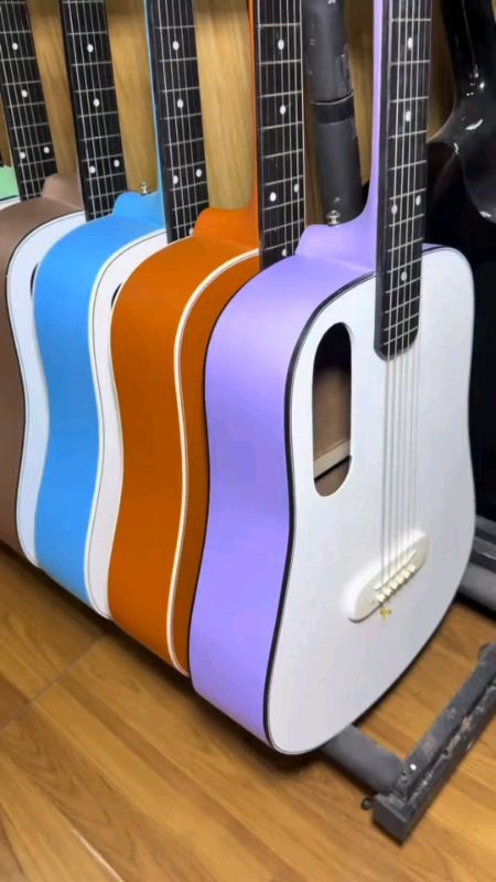 Local spot BLUE LAVA Original FreeBoost Smart Guitar 36 inch Travel #AcousticGuitar #FreeCoinInShopeeVideo #fyp