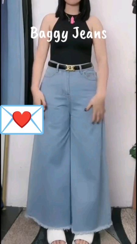 baggy jeans 👖 #baggyjeans #OOTD #widelegpants #baggy #FreeCoinsInShopeeVideo #MasMuraSaShopee #pants #trend