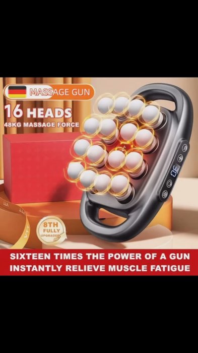 #16heads #wirelessmassager #rechargeable #NEW #buyna #MasMuraSaShopee #FreeCoinsSaShopeeVideo #sulitSaShopee #ctto #permissiontopost