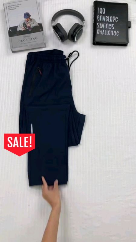Stretch Comfort Casual High Waist Men's Classic Pants High Quality #GoodQuality #Affordable #Bestseller #Masmurasashoppe #freecoinsinshoppevideo