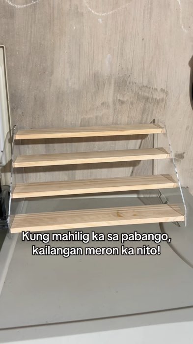 Hindi lang pabango pwede ilagay, kahit skin cares, laruan, etc. Check out na guys! #affordablefinds #perfume #organizer #perfumeorganizer #fyp
