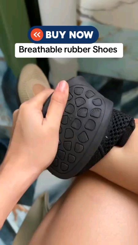 Breathable Rubber Shoes /Flat shoes #buynow #murasashopee #HugotSaShopee