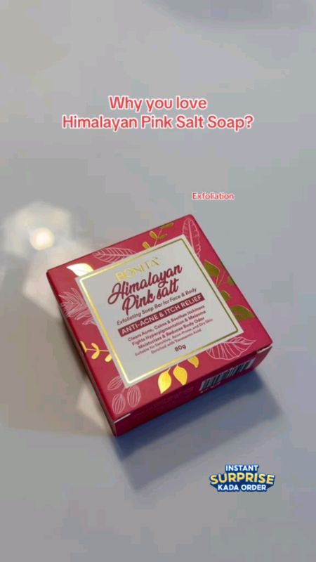 #HugotSaShopee Himalayan salt soap #himalayansoap #soap #whiteningskin #foryou #trendingsoap #himalayansaltsoap