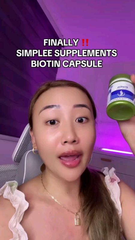 Simplee Biotin. Strong hair. No excuses. #SimpleeBiotin #HairGoals #haircareph  #healthyhair #GlowUp #haircareph #strongerhair #MasMuraSaShopee