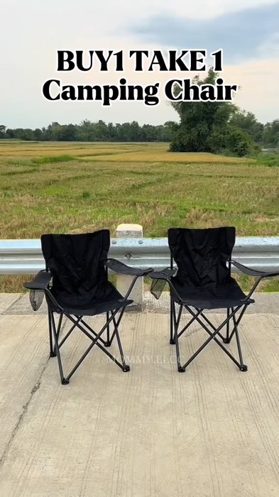 Camping Chair for Camping,picnic and beach #shopnow #buynow #MasMuraSaShopeeVideo #FreeCoinsSaShopeeVideo #campingchair