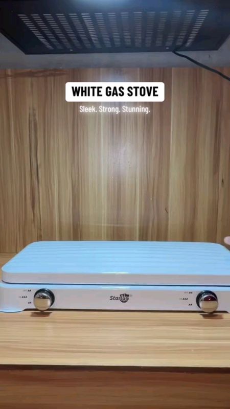 Your kitchen deserves this kind of glow-up ✨ #gasstove #whitegasstove #goodquality #kitchentool #kitchenaesthetic