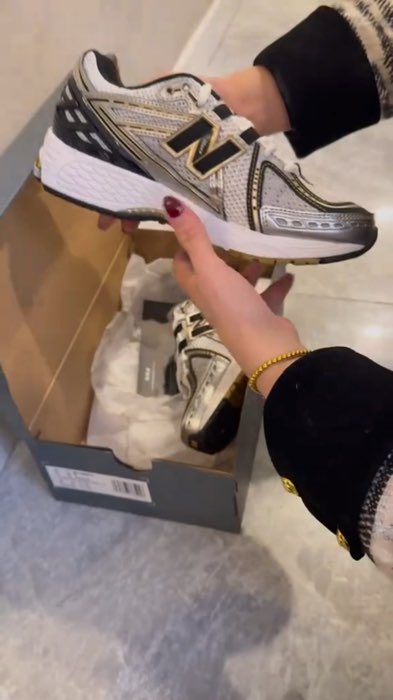 NB 1906R White Metallic Gold❤️🎉💯#FreeCoinsInShopeeVideo#MasMuraSaShopee#trending#ctto#fyp