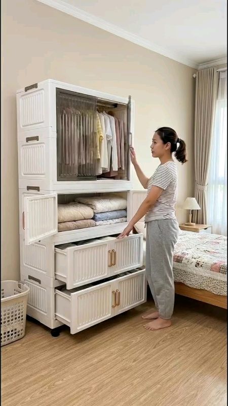 STORI DURABOX FOLDABLE CABINET FOR CLOTHES ORGANIZER ❤️❤️❤️#checkoutna #highquality #matibay #maganda #highlyRecomEnded #freecoinsinshoppevediO#fyp