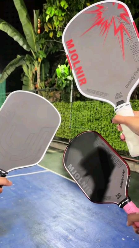 Enflexy boomcore mjolnir pickleball paddle with Toray T700 carbon fiber