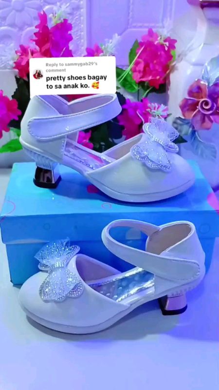 #fashion #princess #heels #shoes #for #kids #girls #mura #fyp #shopee #viral #trending