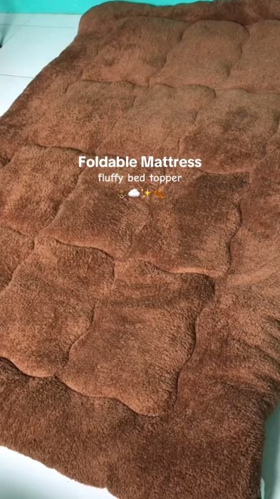 And gandaa mapapa tulog ka ng mahimbing dahil sa mattress nato #mattress #Bed #bedtopper #velvetmattress