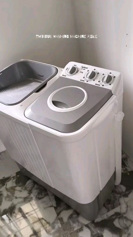 #astron TW-7588 TWIN TUB WASHING MACHINE 7.5kg #freecoinsashopee #murasashopee#foryou#vedio#FYP