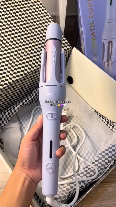 ￼CQW Automatic Hair Curler Styling Stick 360 Rotating Constant Curling Iron#haircurler#curler#trending#shopee#shopeefind#shopeefinds#fyp