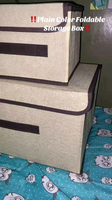 #Plain Colors FoldayStorage Box#mAsmurasashoppe #pinakamurasashoppe