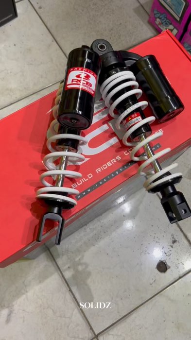 RCB DUAL SHOCK FULLY ADJUSTABLE #fyp #solidz