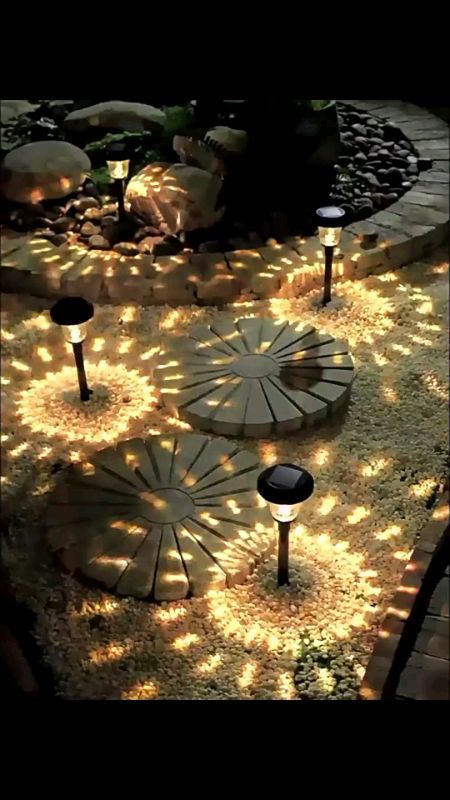 HOMLY Solar Garden Light Waterproof Garden Decoration light Outdoor Projection Lawn Lam#solarlights #shopeevideo #fyp #foryou #shopee #trending #all
