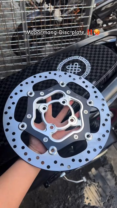 260mm cnc big disc#RotorDisc#BigDisc#CncDisBrake#CncFloatingDisc#motorcycle #highquality #daveshop #trending #viral #MasMuraSaShopee #Disc