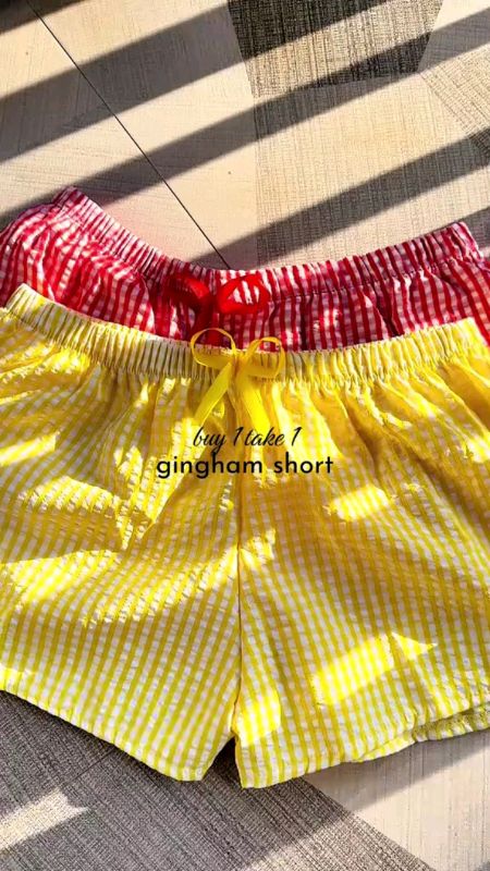 #gingham #short #RosalesOnlineShop #shopeevedio  #MasMuraSaShopee #trending #Ginghamshort #trending #shopee #fyp #buy1take1 #shopeecoins