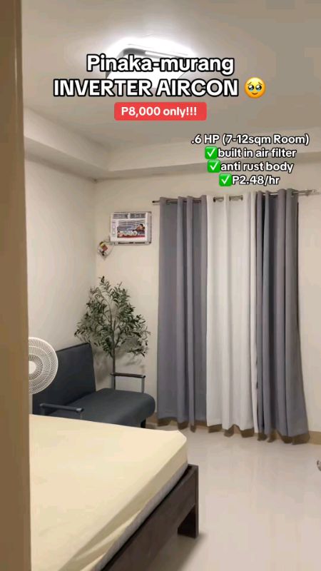 Inverter Window Type Aicon#FreeCoinsSaShopeeVideo #MasMuraSaShopee #QualitySaShopee