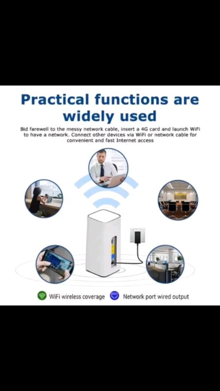 WiFi Router Sim Card Modem 𝟒𝐆/𝟓𝐆 𝐂𝐏𝐄 𝐏𝐑𝐎 LTE Open line Cat12 Up To 600Mbps 2.4G AC1200 WIFI Router #wifirouter #foryoupage #trending