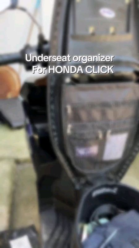 CLICK 125 UNDERSEAT BAG | UNDERSEAT ORGANIZER #masmurashopee #freecoinssashopee #FreeCoinssaVideo #MasMuraSaShopee