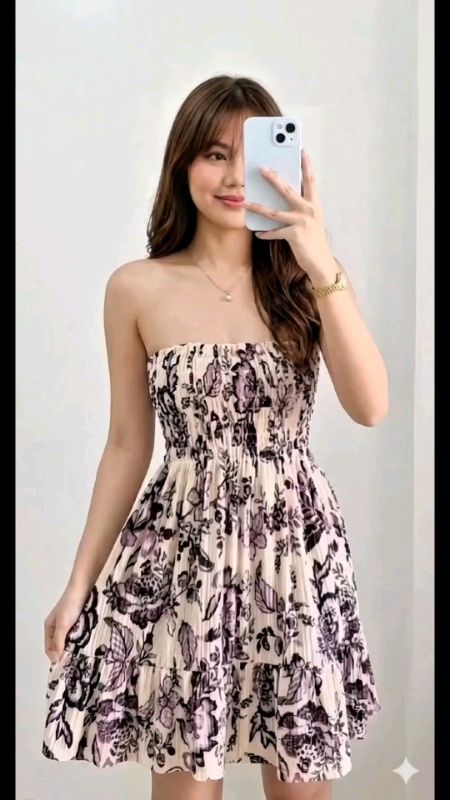 Smocking Tube Dress#tubedress #dress #comfortabledress #tube