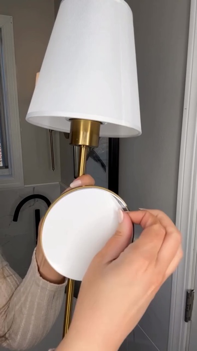 Nordic led wall lamp #fyp #walllamp #AestethicLamp #chargeablelamp #shopeefinds
