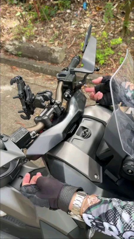 Carbon 3D Handlebar Cable Cover for Honda ADV150/160 | Case&Protector | MotorcyclePart GT68#CableCoverForHondaAdv150160#CaseProtector#fyp#shoppe
