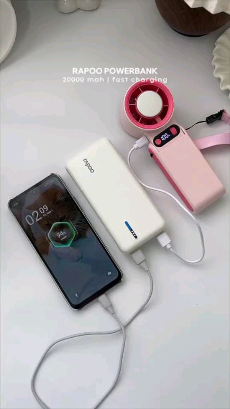 #rapoo #powerbank #20000mah #fastcharging