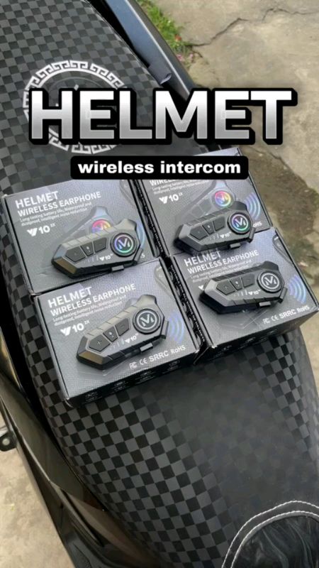 #helmet #intercom #Bluetooth #headset #Wireless #trending #shopee