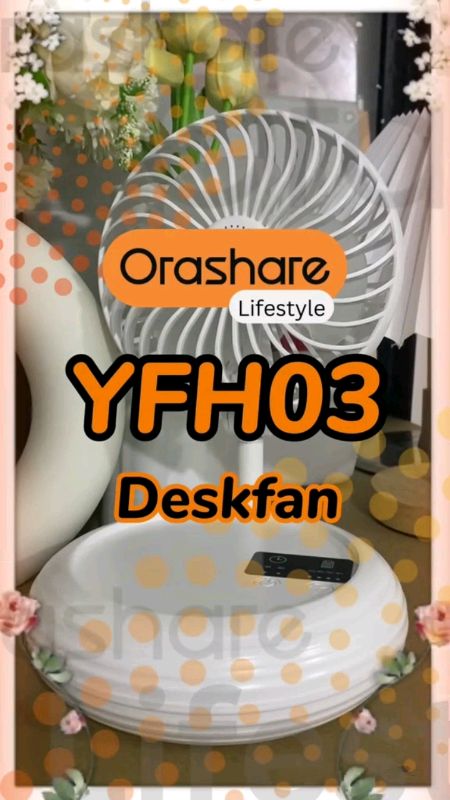 #Orashare #YFH03 #Foldable #Desk #Fan #ElectricFan #3SpeedQuiet #Cooling#TimerFunction#💯✅ #freecoinsInshopeevideo #MASMURASASHOPEE#SHOPEEPHPAYDAYSALE
