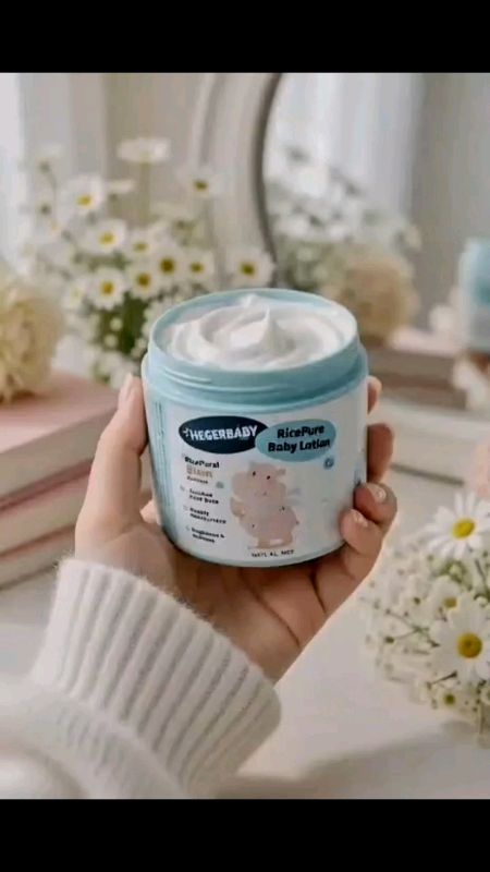 Hegerbaby rice pure babylotion#fyp #hegerbaby #ricepurelotion #MasMuraSaShopee #trending