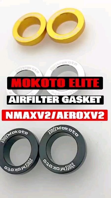 MOKOTO ELITE SERIES YAMAHA AIR FILTER GASKET CNC #MOKOTO #ELITE #SERIES #AIR #FILTER #GASKET  #FreeCoinsInShopeeVideo #MasMuraSaShopee #HugotSaShopee