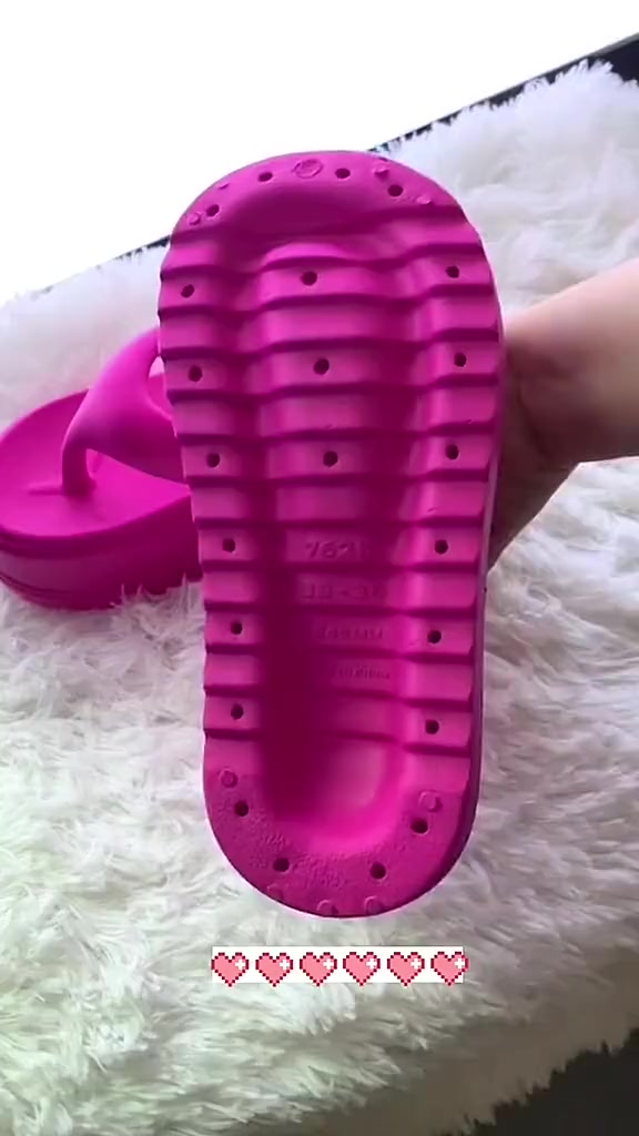 New Korean Platform Slippers for Women (7cm)