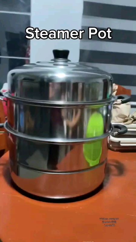 COD 3 Layer Stainless Steel Steamer And Cooker #MasMuraSaShopee #FreeCoinsInShopeeVideo #Trending